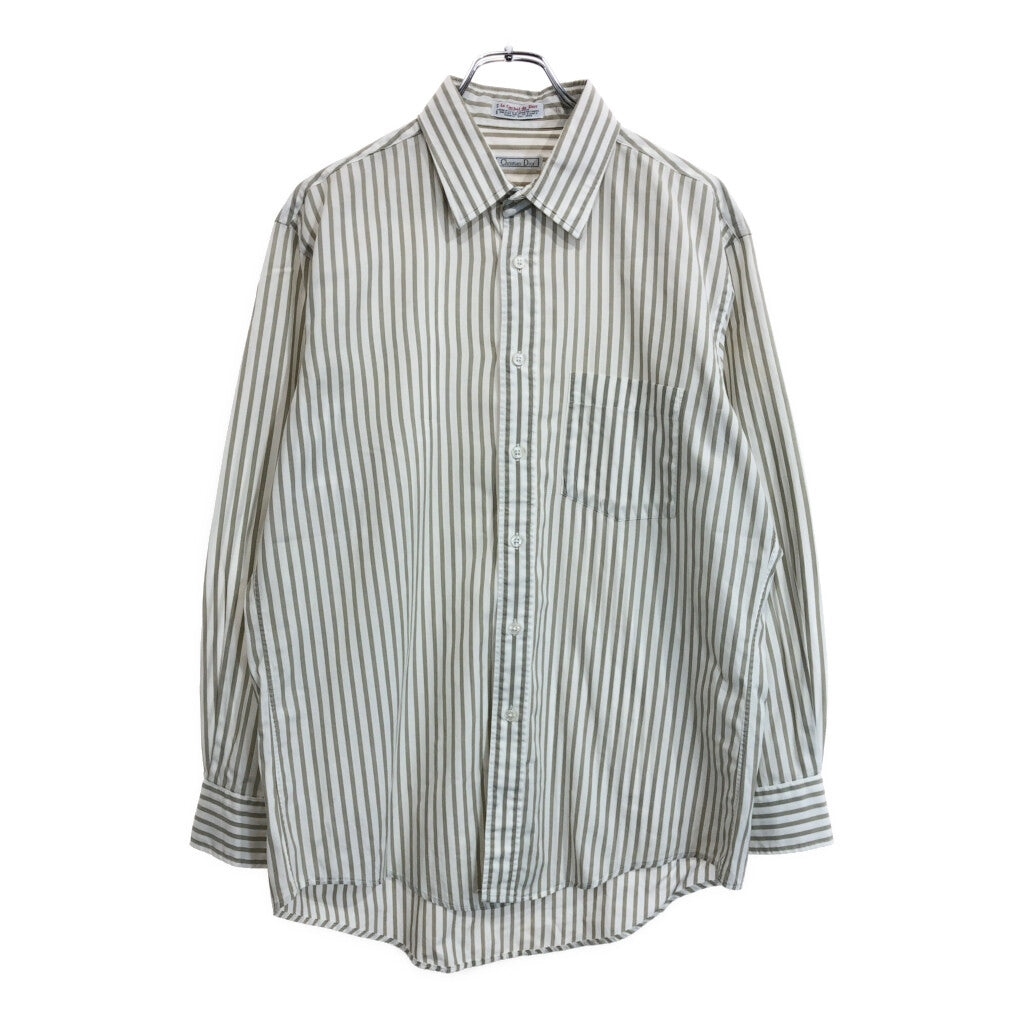 90s Christian Dior Stripe Shirt