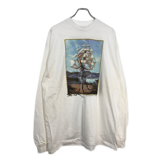 90s Hanes BEEFY-T Long Sleeve T-Shirt