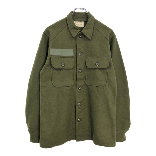 70s U.S. ARMY OG-108 Wool Field Shirt Military Shirt