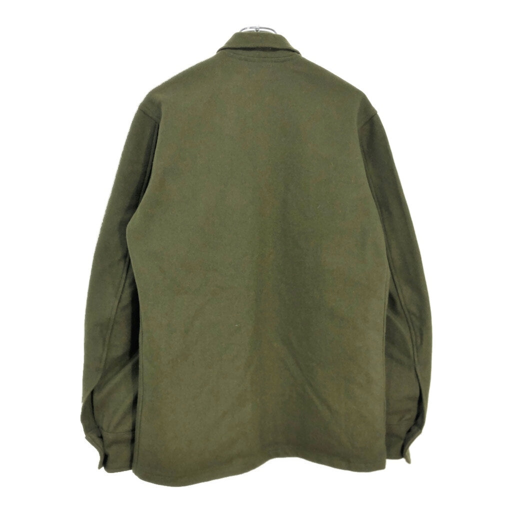 70s U.S. ARMY OG-108 Wool Field Shirt Military Shirt