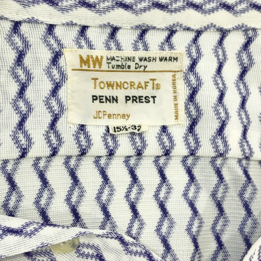 70s TOWNCRAFT Patterned Shirt