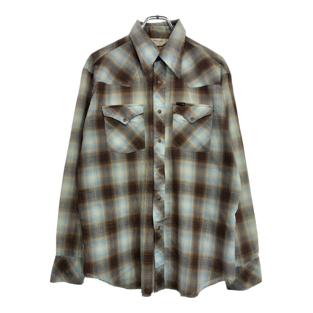 70s Wrangler Western Shirt