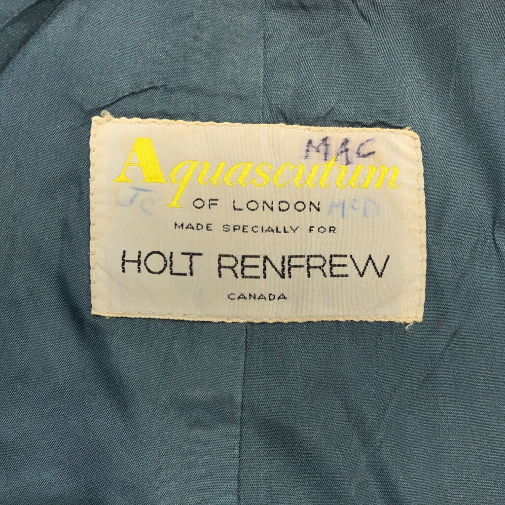 70s Aquascutum Soutien Collar Coat