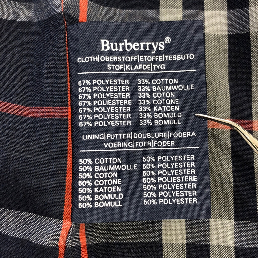 80s Burberrys Soutien Collar Coat