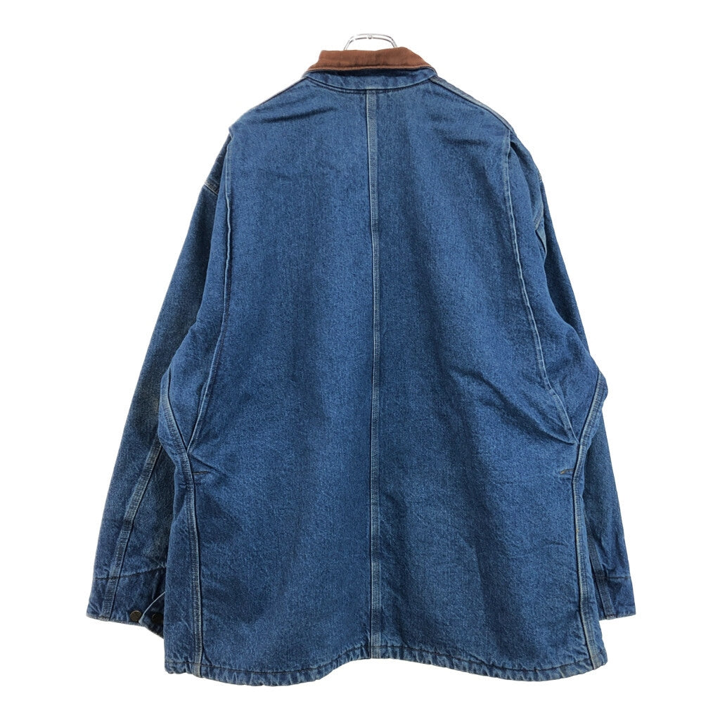 00s Carhartt Michigan Chore Coat Denim Jacket