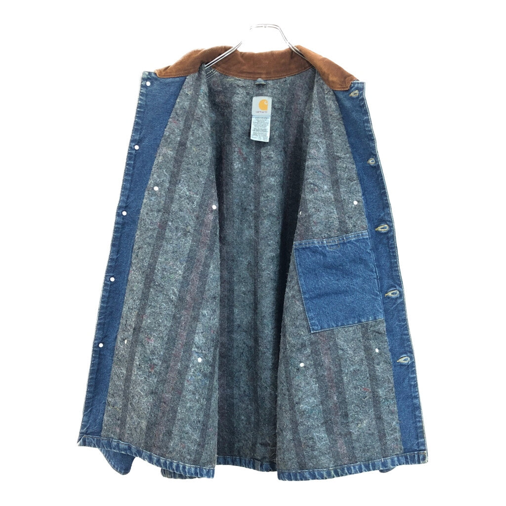 00s Carhartt Michigan Chore Coat Denim Jacket