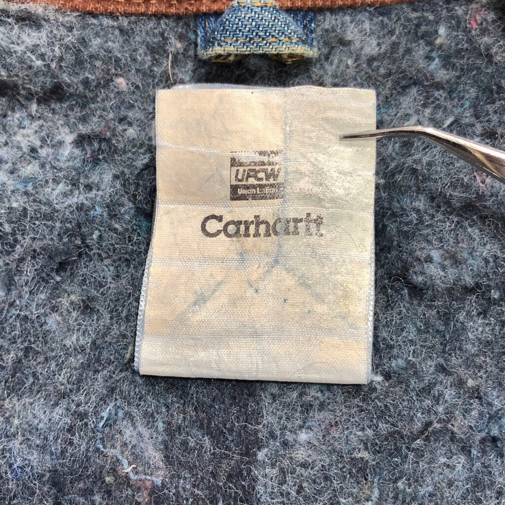 00s Carhartt Michigan Chore Coat Denim Jacket