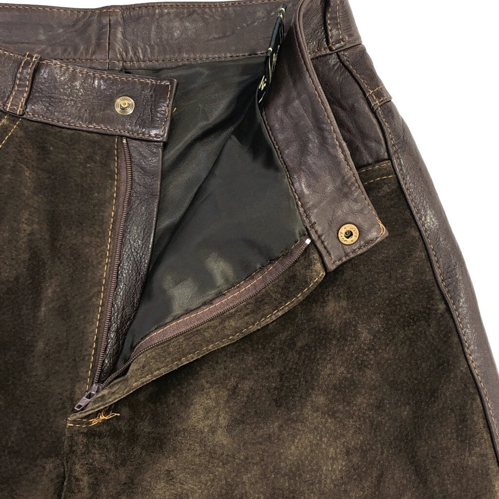 90s EUSKAL PIEL Leather Pants
