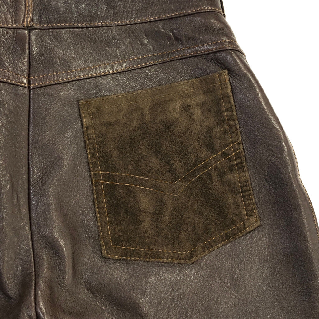 90s EUSKAL PIEL Leather Pants