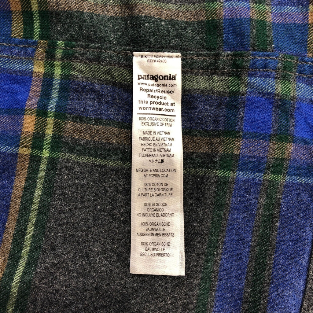 patagonia Organic Cotton Flannel Shirt