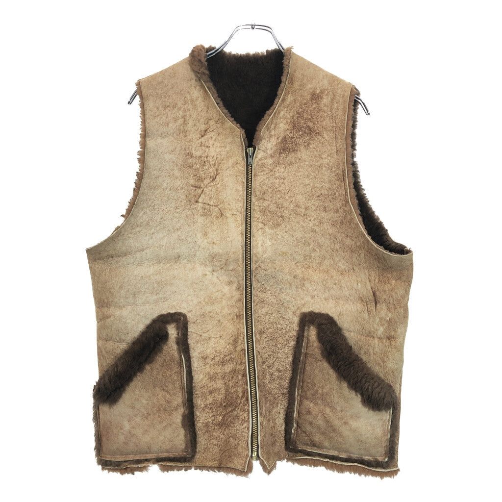 70s Leather Vest