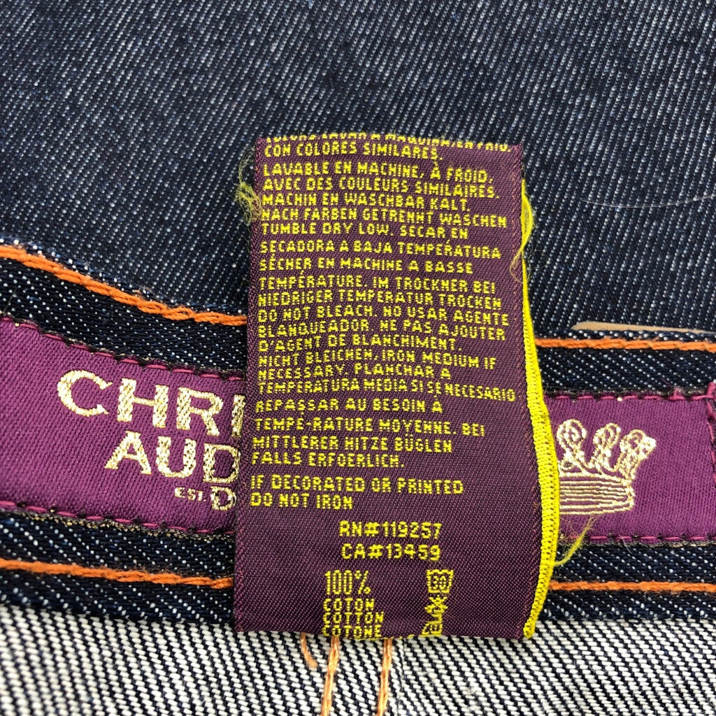 Christian Audigier Denim Shorts