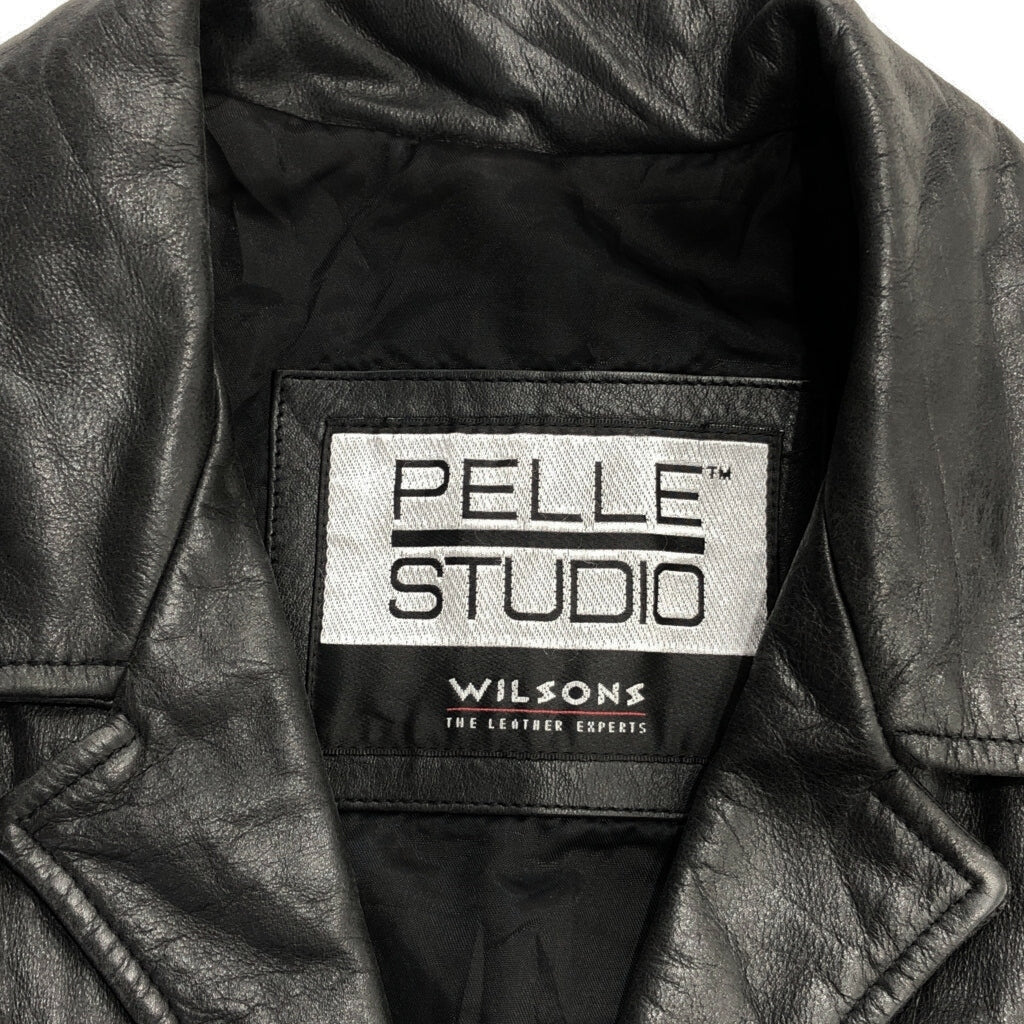 90s WILSONS LEATHER PELLE STUDIO Leather Jacket