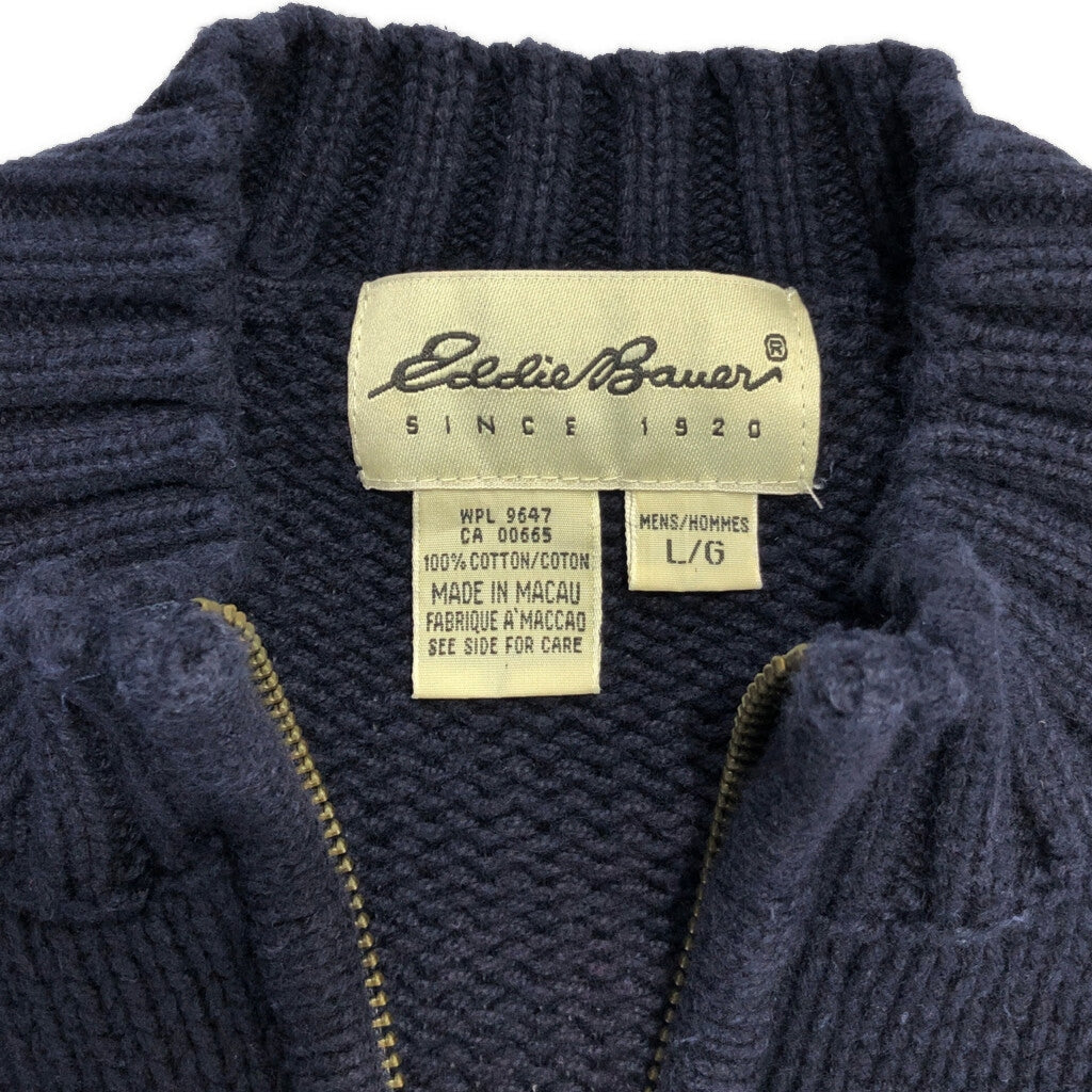 90s Eddie Bauer Half Zip Sweater