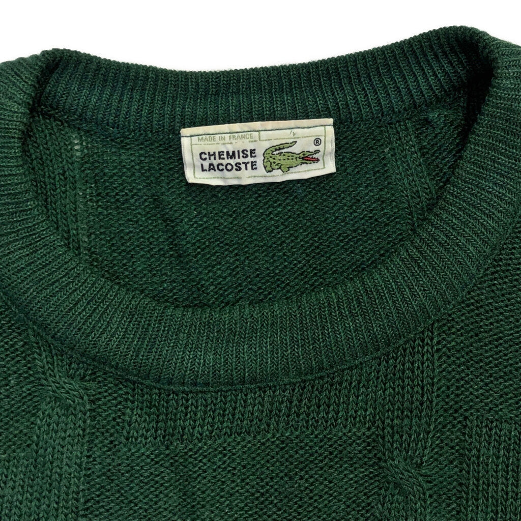 70s CHEMISE LACOSTE Crewneck Sweater