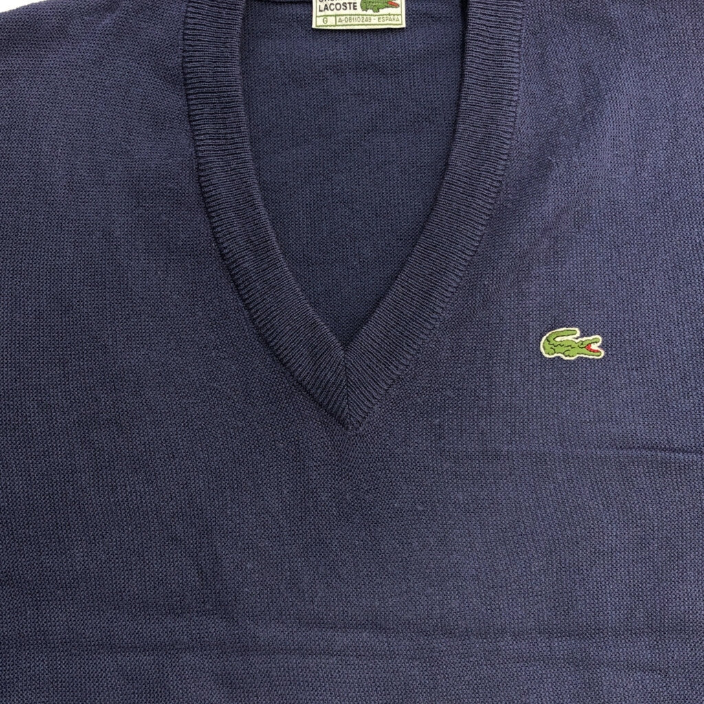 80s CHEMISE LACOSTE V-Neck Sweater