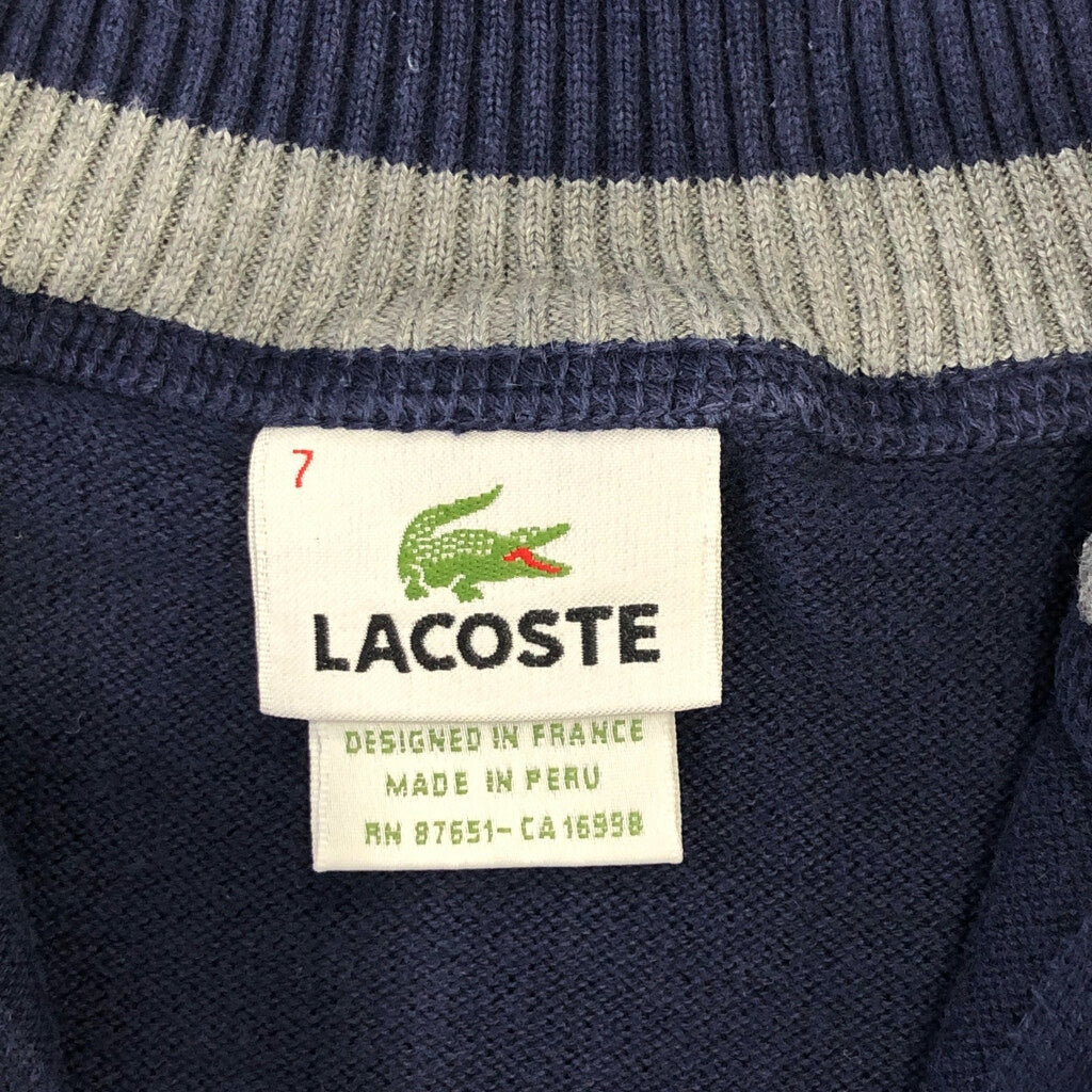LACOSTE Half Zip Sweater