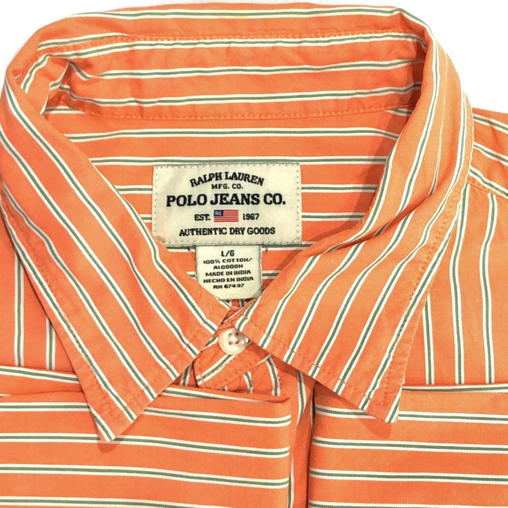 90s POLO JEANS Stripe Shirt