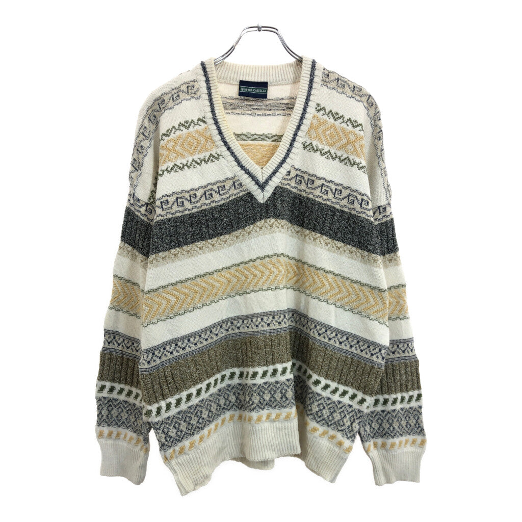 QUATTRO CASTELLA 3D Knit Sweater