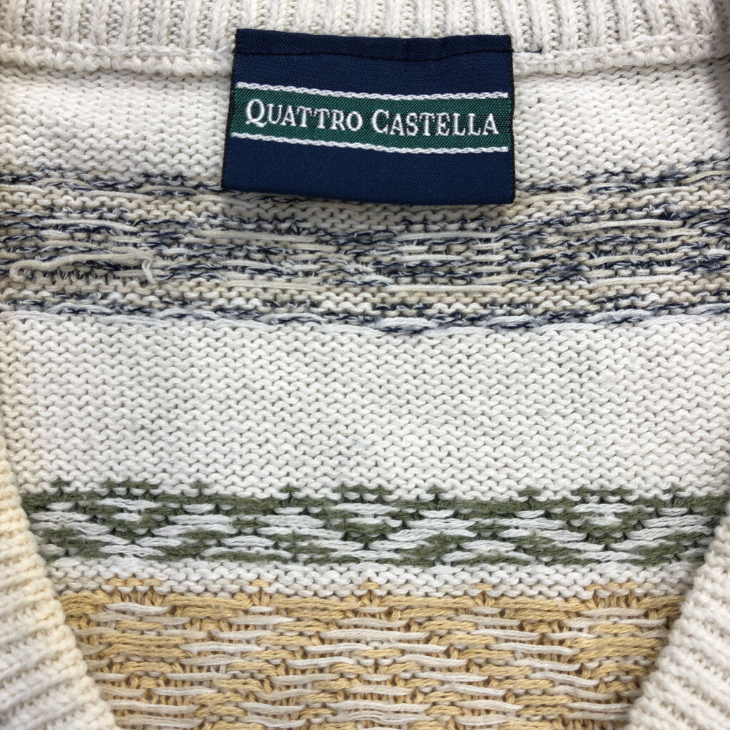 QUATTRO CASTELLA 3D Knit Sweater