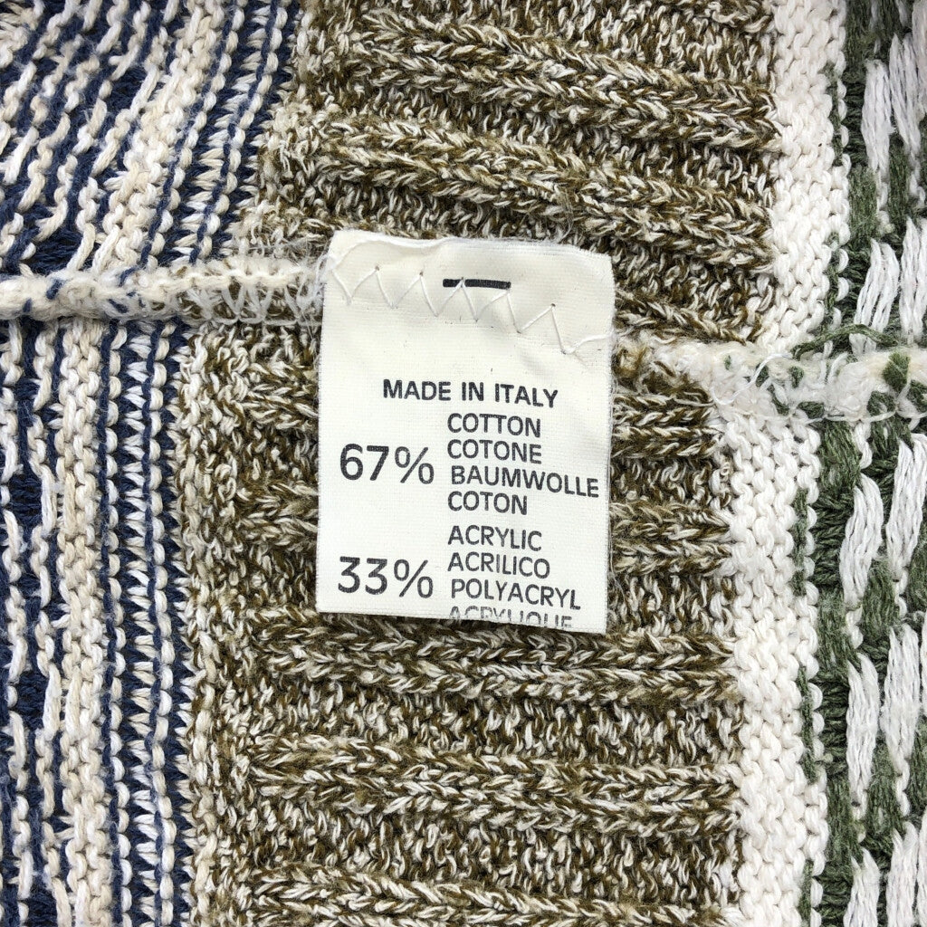 QUATTRO CASTELLA 3D Knit Sweater