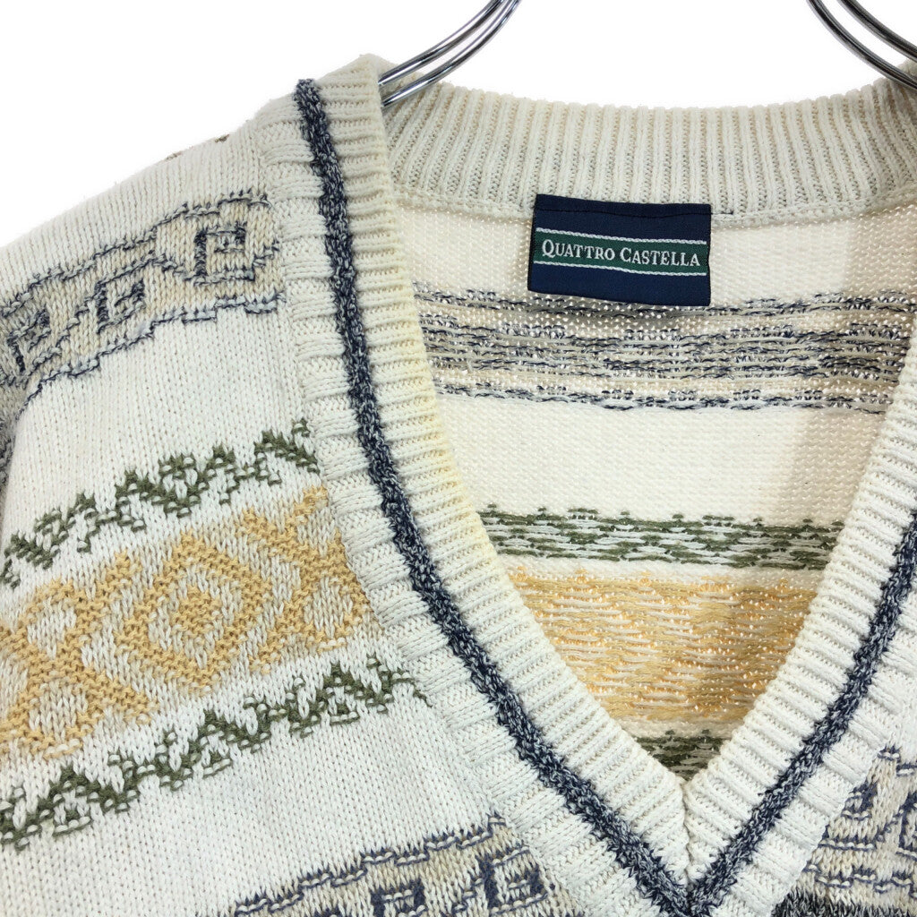 QUATTRO CASTELLA 3D Knit Sweater