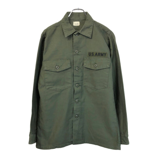 70s U.S. ARMY Utility Shirt Military Shirt