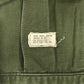 60s U.S. ARMY OG-107 Cotton Sateen Shirt Military Shirt