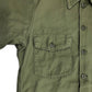 60s U.S. ARMY OG-107 Cotton Sateen Shirt Military Shirt