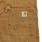 70s Carhartt Duck Double Knee Bib Overall Duck Overall