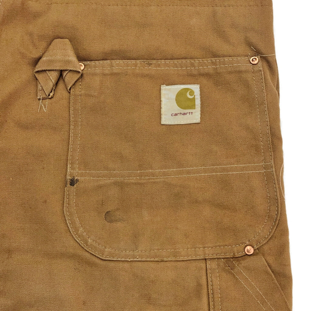 70s Carhartt Duck Double Knee Bib Overall Duck Overall