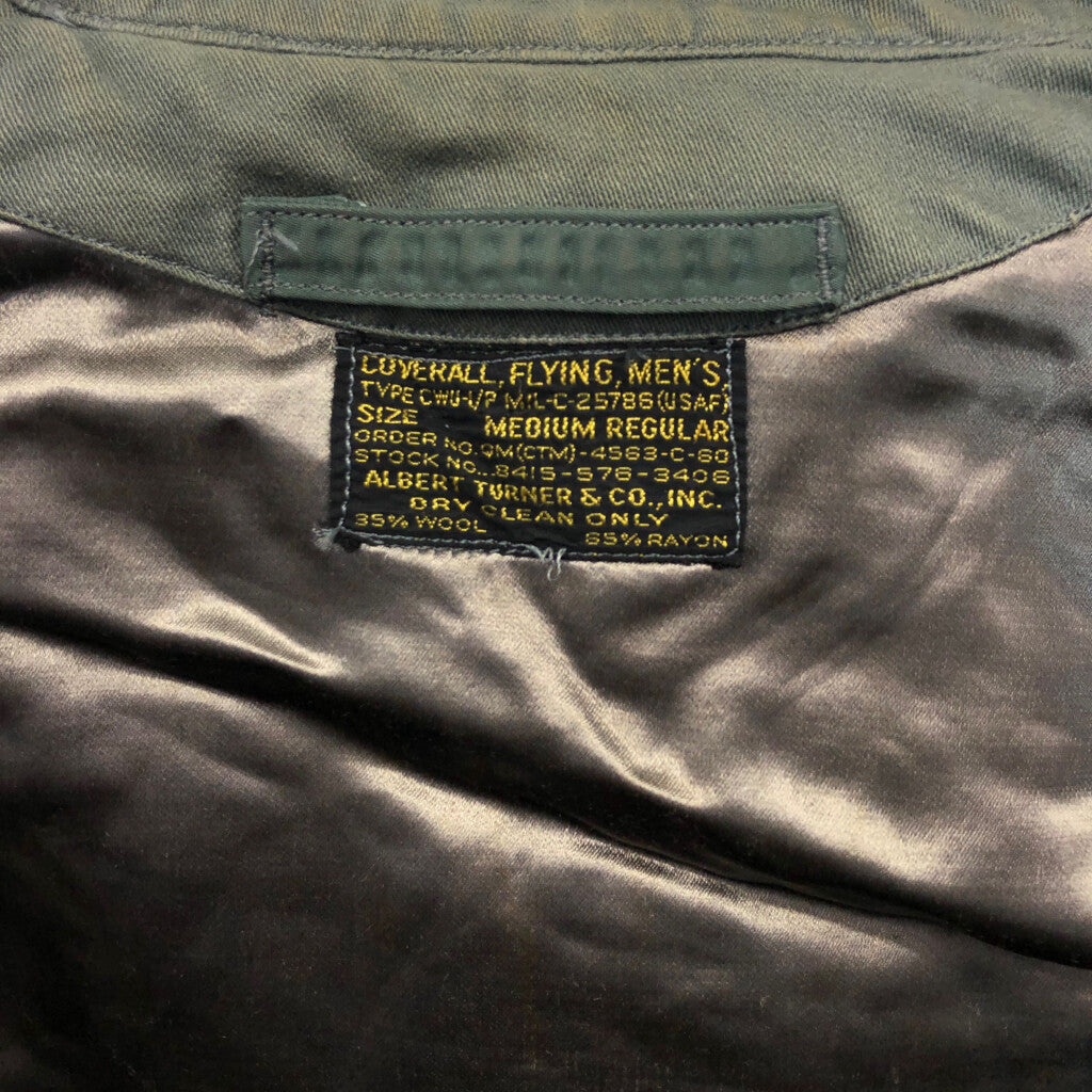 60s U.S.AIRFORCE CWU-1/P Military Coverall