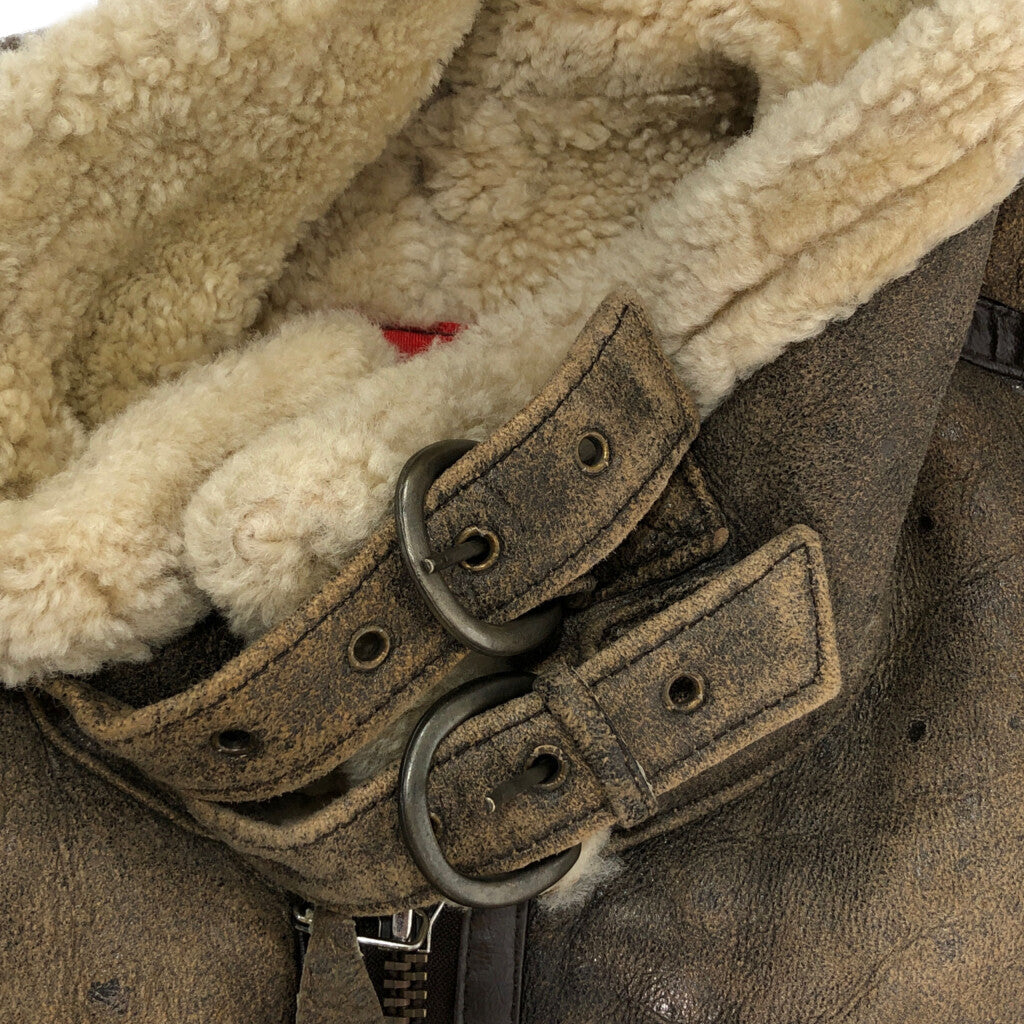 offset menswear B-3 Leather Jacket