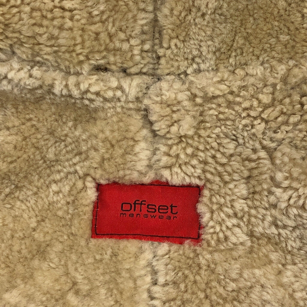 offset menswear B-3 Leather Jacket