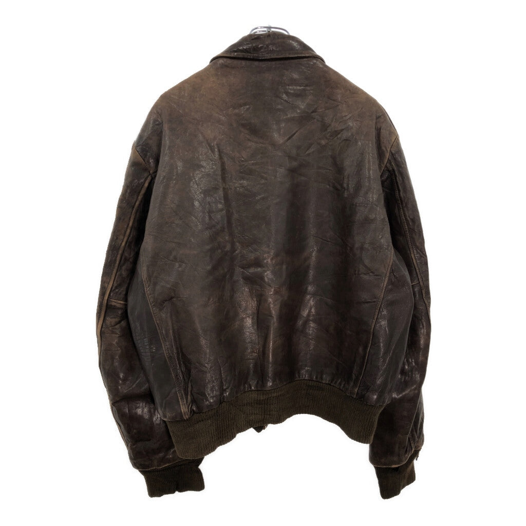40s FOSTER SPORTWEAR A-2 Flight Leather Jacket