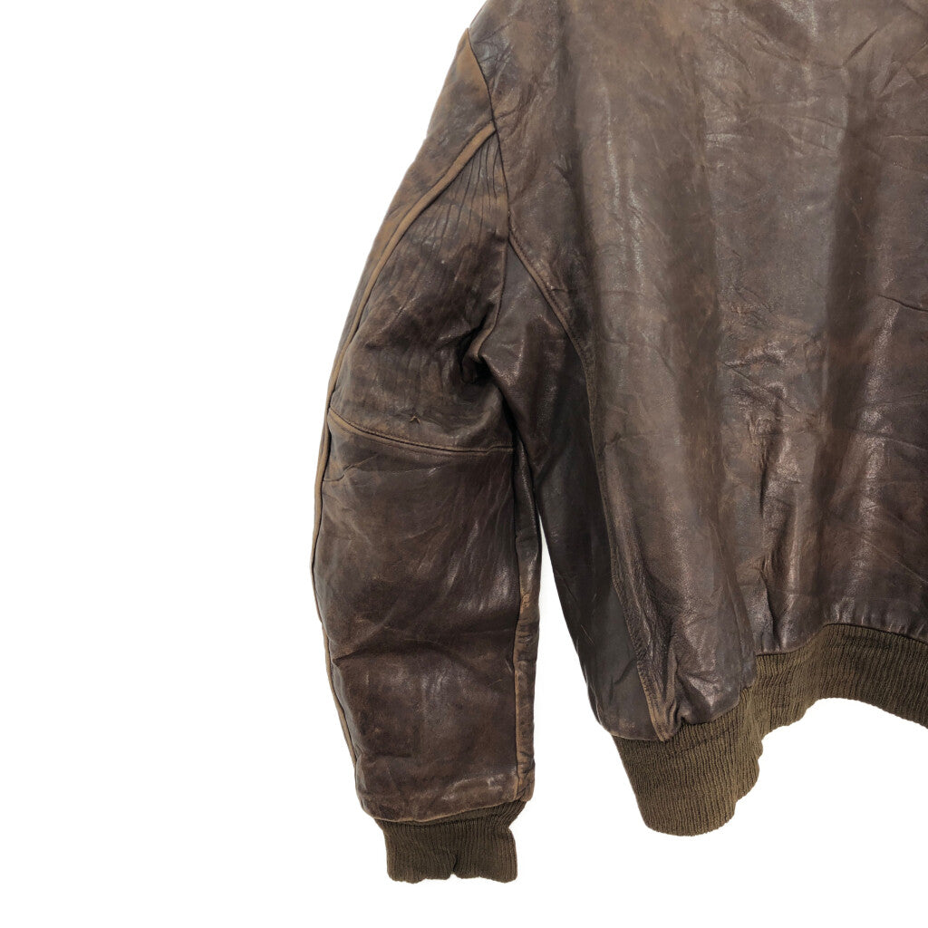 40s FOSTER SPORTWEAR A-2 Flight Leather Jacket