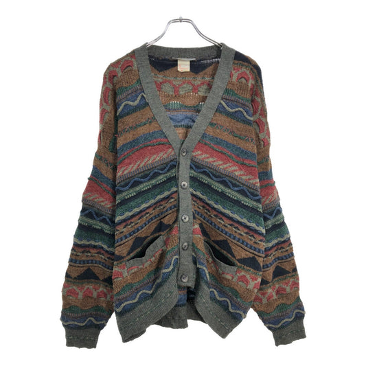 80s SAUVE 3D Knit Sweater