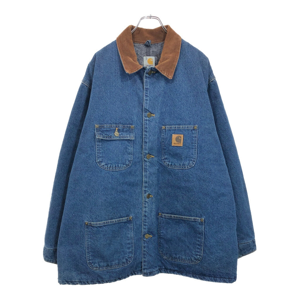 90s Carhartt Michigan Chore Coat Denim Jacket