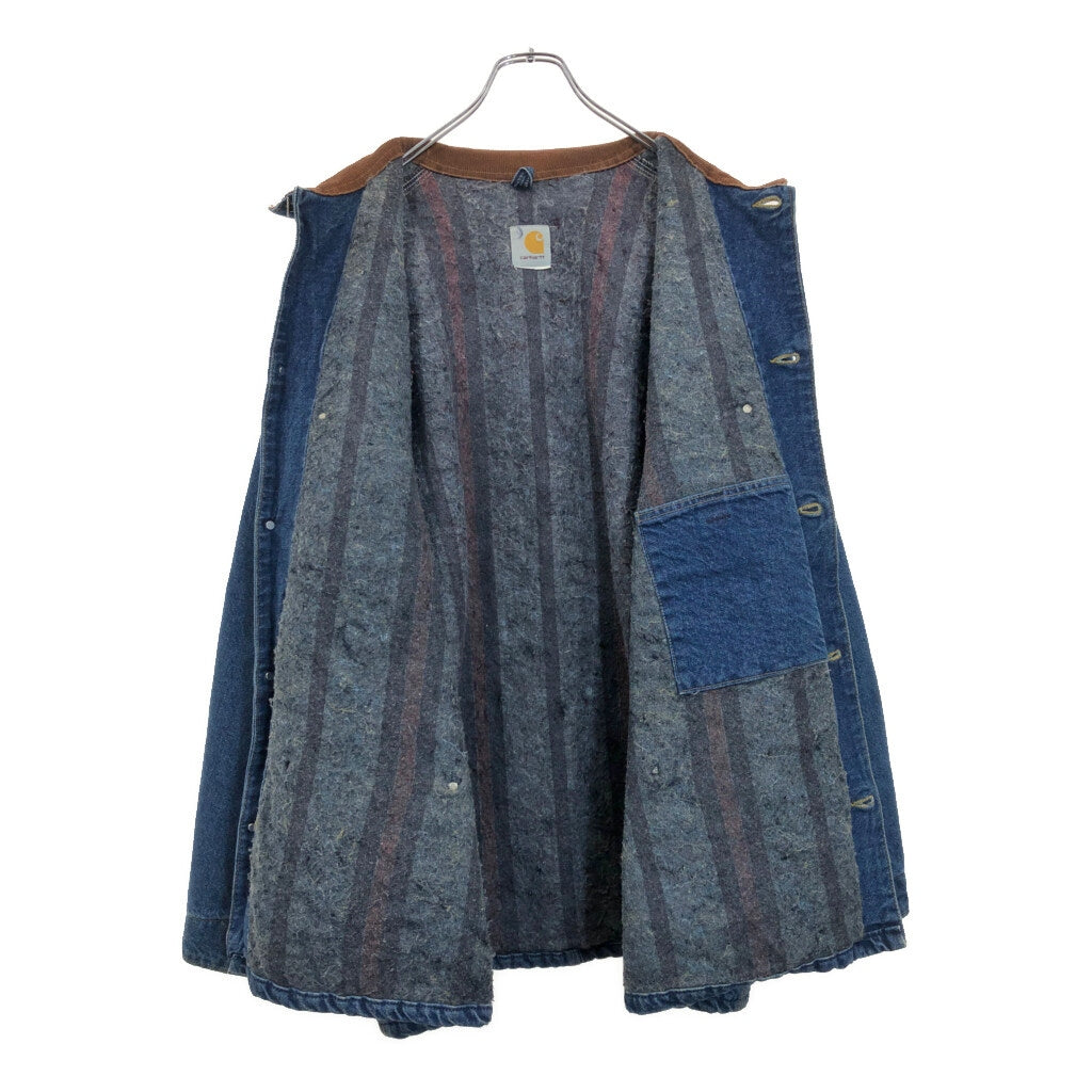 90s Carhartt Michigan Chore Coat Denim Jacket