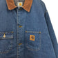 90s Carhartt Michigan Chore Coat Denim Jacket