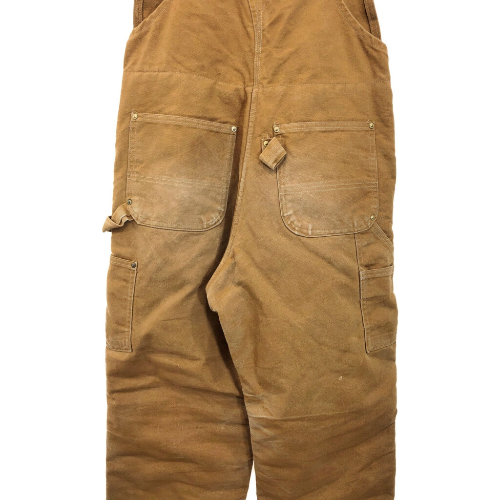 90s Carhartt Duck Double Knee Bib Overall Duck Overall