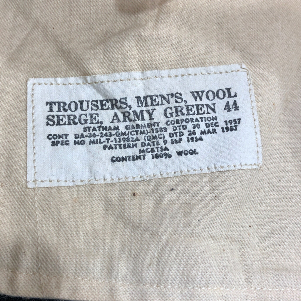 50s U.S. ARMY Military Pants