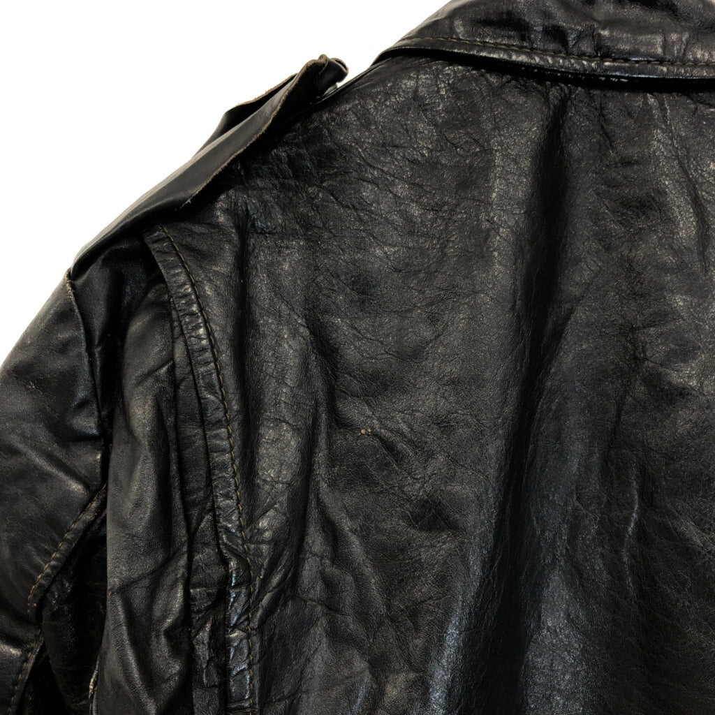 70s BROOKS Double Riders Leather Jacket