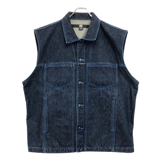 90s MARITHE + FRANCOIS GIRBAUD Denim Vest