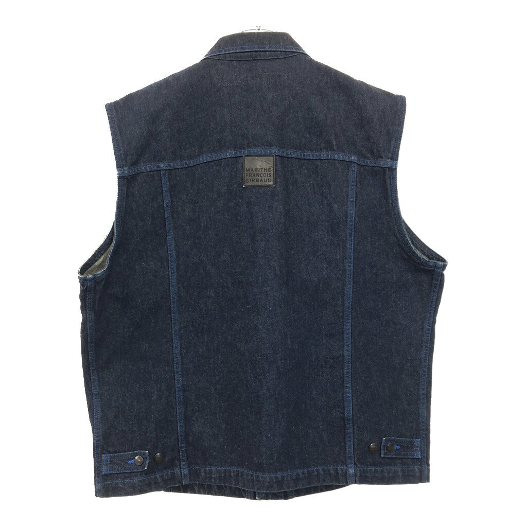 90s MARITHE + FRANCOIS GIRBAUD Denim Vest
