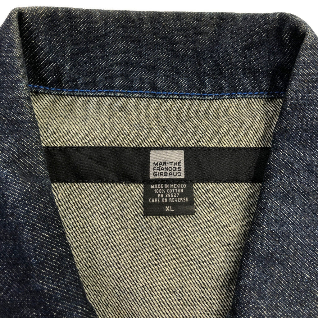 90s MARITHE + FRANCOIS GIRBAUD Denim Vest