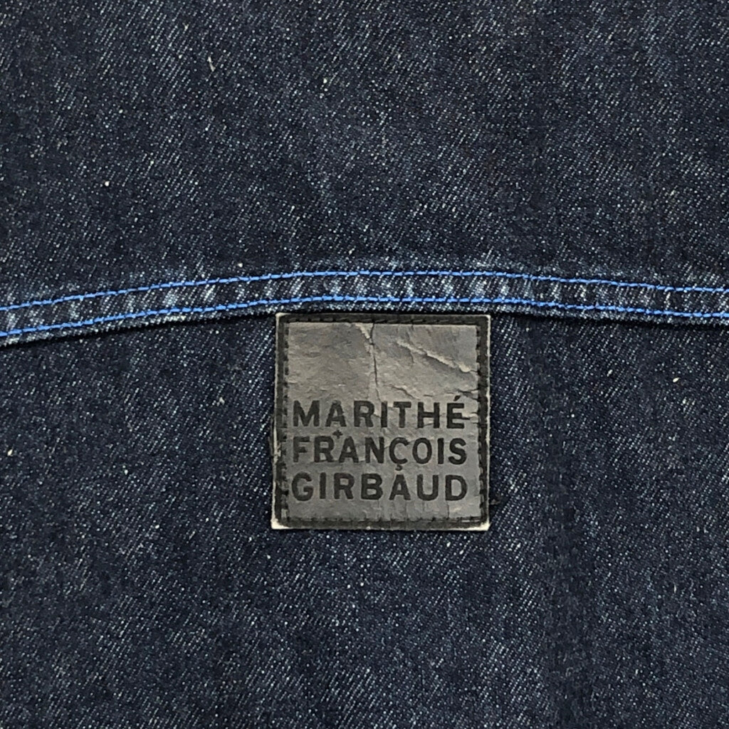 90s MARITHE + FRANCOIS GIRBAUD Denim Vest