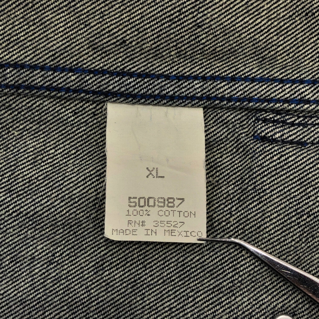 90s MARITHE + FRANCOIS GIRBAUD Denim Vest