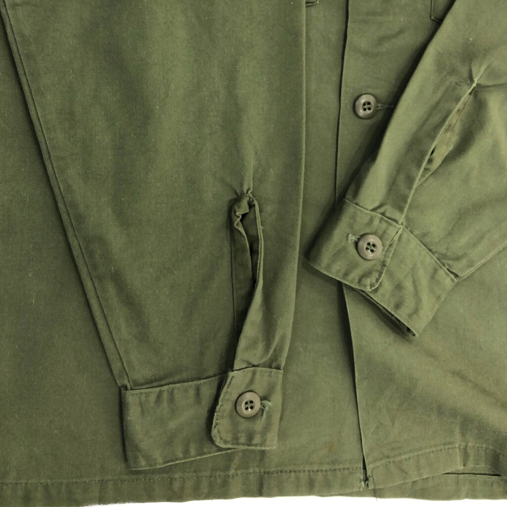 70s U.S. ARMY Utility Shirt Military Shirt