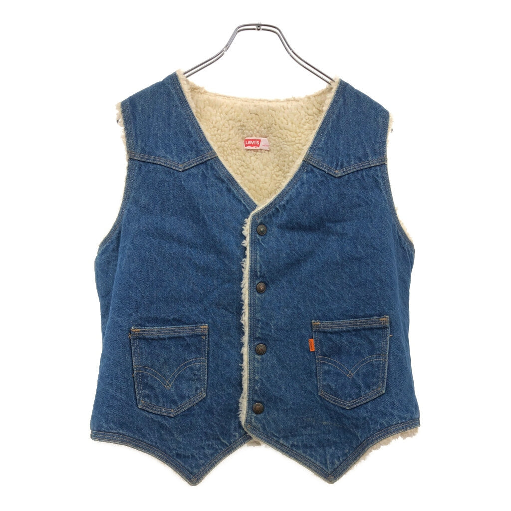 80s Levi's Denim Vest